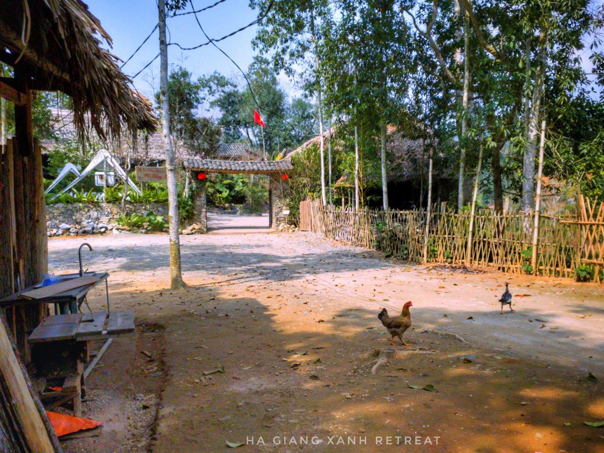 Ha Giang Xanh Retreat - Trekking, Tour, Motorbike Rental المظهر الخارجي الصورة